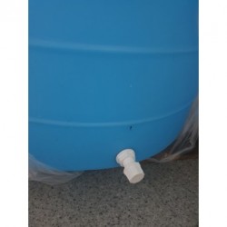 Zbiornik 400 litrów beczka niebieska