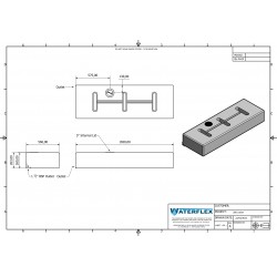 200 liters 165x56x26 flat with partitions
