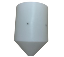 50 liter tank FUNNEL with conical bottom LPDF