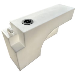 110 litre wheel arch tank for drinking water