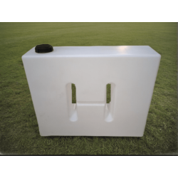 Zbiornik 400 litrów 125x36x101 stojący z przepierzeniem waterflex