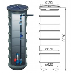 Przepompownia 600 litrów...