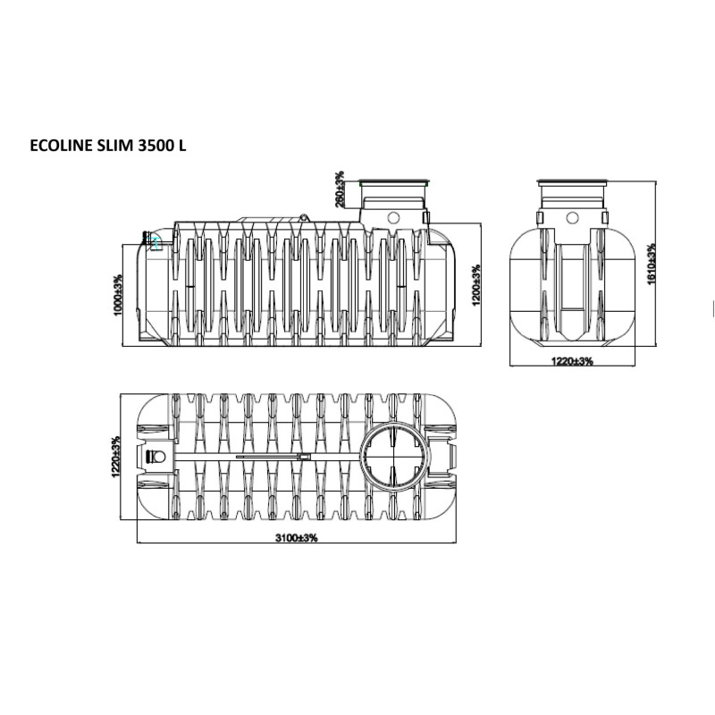 Tank Ecoline Slim