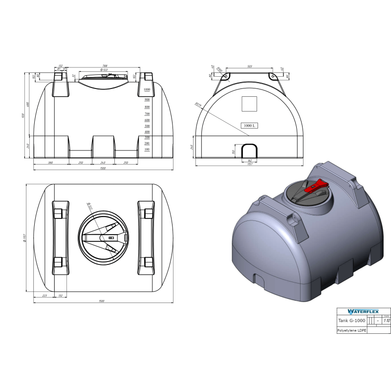 Tank G-1000E