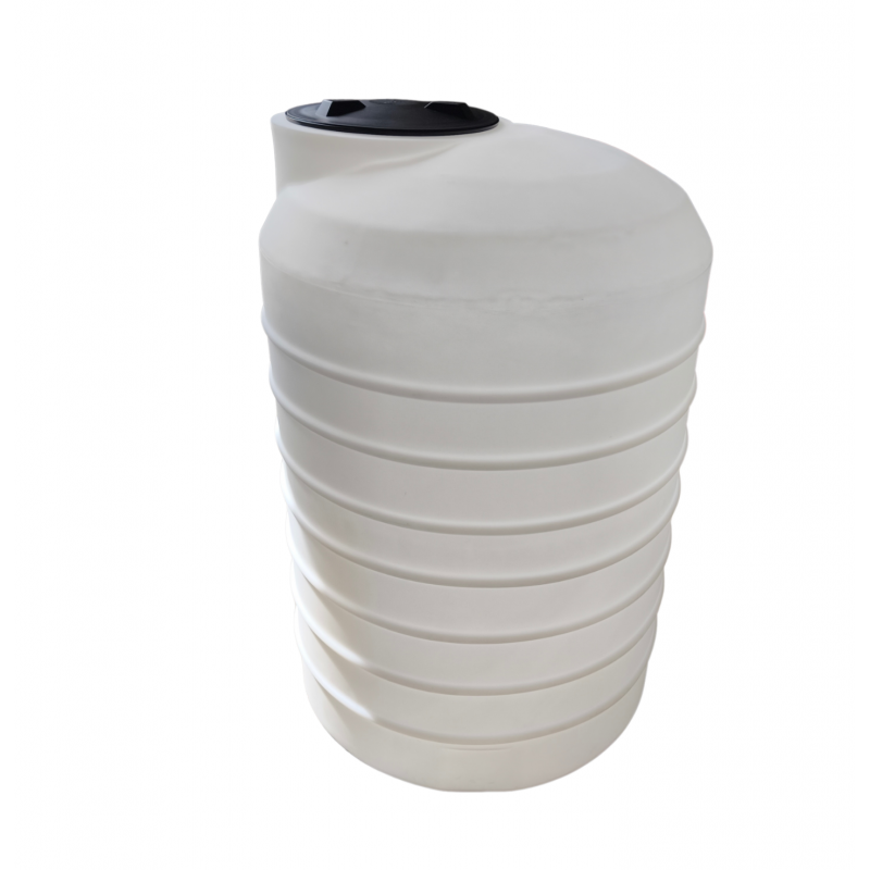Zbiornik 500 litrów beczka biała pionowa na wodę pitną