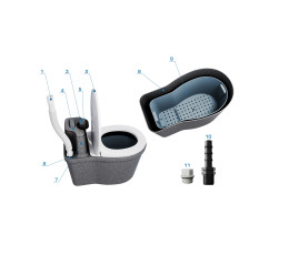 Toaleta torfowa 38 litrow waterflex