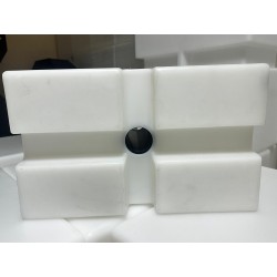 Zbiornik 45 litrow 50x30x37 z uchwytami i otworem eM waterflex
