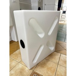 Zbiornik 150 litrow 90x75x28 plaski z przepierzeniami waterflex