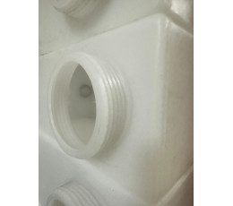 zbiornik 12 litrów płaski 42x15x20 duża pokrywka waterflex