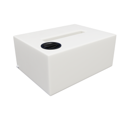 Zbiornik SP-150 płaska zakrętka 80*60*35 biały Waterflex