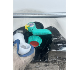 Zbiornik mauzer 1000 litrow plastik duza pokrywka waterflex