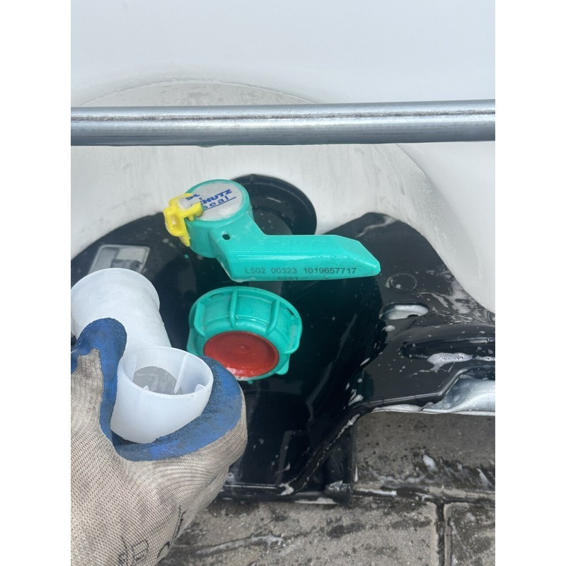Zbiornik mauzer 1000 litrow plastik duza pokrywka waterflex
