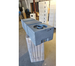 Zbiornik P-120 plamy, czarne wtrącenia, zewnętrzne zabrudzenia