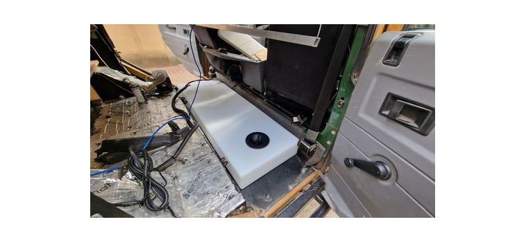 Practical under-floor tanks for vehicles